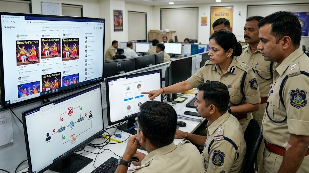 Ahmedabad Cyber Crime Cell Issues Warning After ‘Rent-A-Partner’ Garba Posts Go Viral Ahead Of Navratri