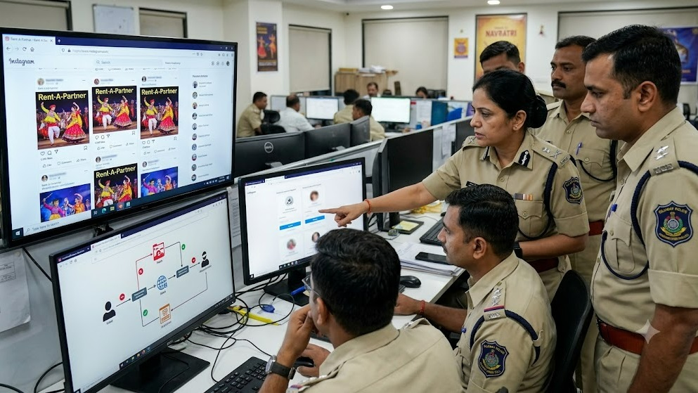 Ahmedabad Cyber Crime Cell Issues Warning After ‘Rent-A-Partner’ Garba Posts Go Viral Ahead Of Navratri