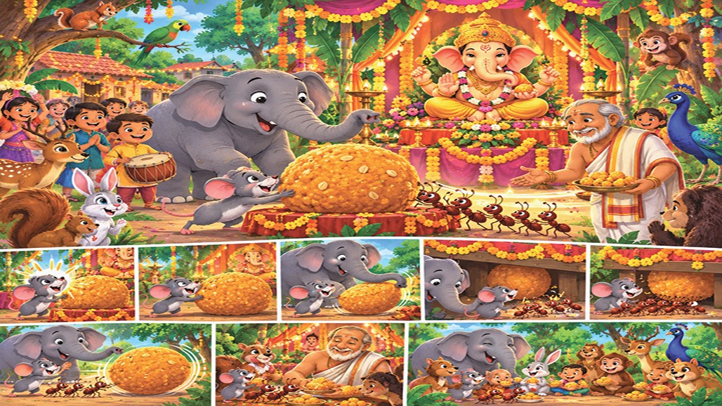 ગોળમટોળ લાડુ