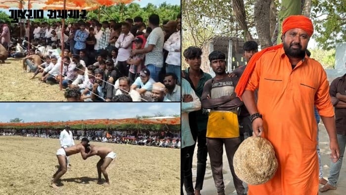દ્વારકાના જાકૂપીર દાદાની દરગાહ પર ભાદરવી પૂનમે 300થી વધુ પહેલવાનોની મલ્લ કુસ્તી