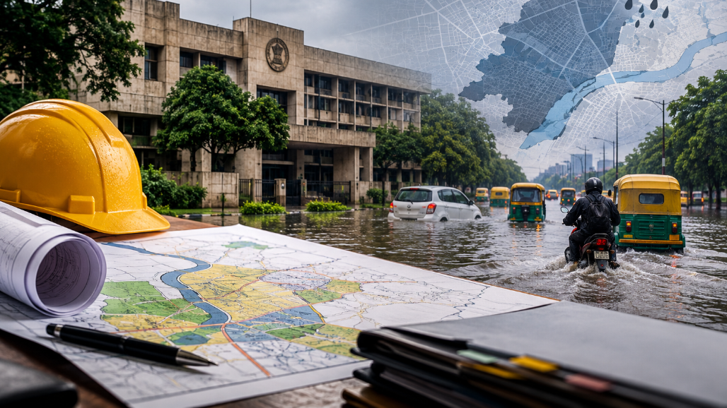 Illusion of Planning At Ahmedabad Municipal Corporation: How Ahmedabad’s 3.5-Inch Submersion Exposes Civic Administration