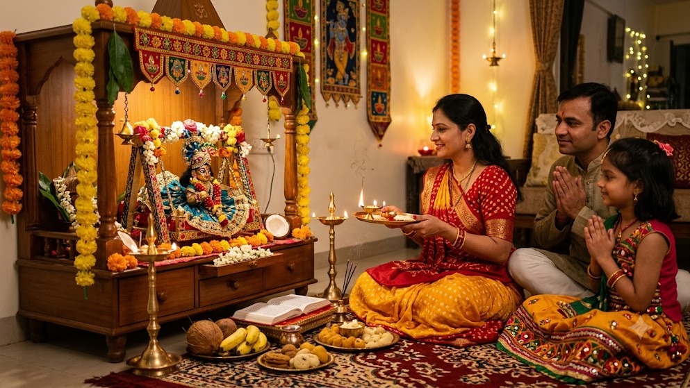 જન્માષ્ટમીએ જાણી લો પૂજાના મૂહુર્ત, કેમ રોહિણી નક્ષત્રમાં જ ઉજવાય છે આ તહેવાર?