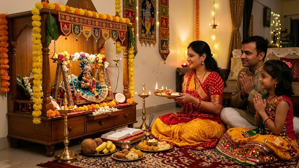 જન્માષ્ટમીએ જાણી લો પૂજાના મૂહુર્ત, કેમ રોહિણી નક્ષત્રમાં જ ઉજવાય છે આ તહેવાર?