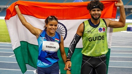 Simran Sharma Wins Second Asian Para Games Gold With 100m Games Record, India Adds Multiple Medals