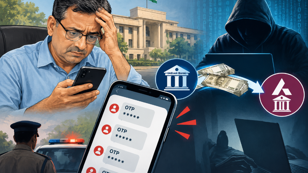 'OTP Messages Arrive, ₹2.62 Lakh Vanishes': Ahmedabad Collectorate Officer Duped Of ₹2.62 Lakh After Unsolicited OTPs Hit Mobile