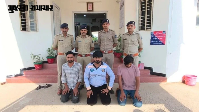 Three Arrested for Trying to Run Over Cop During Inspection At Khoda Check Post in Tharad