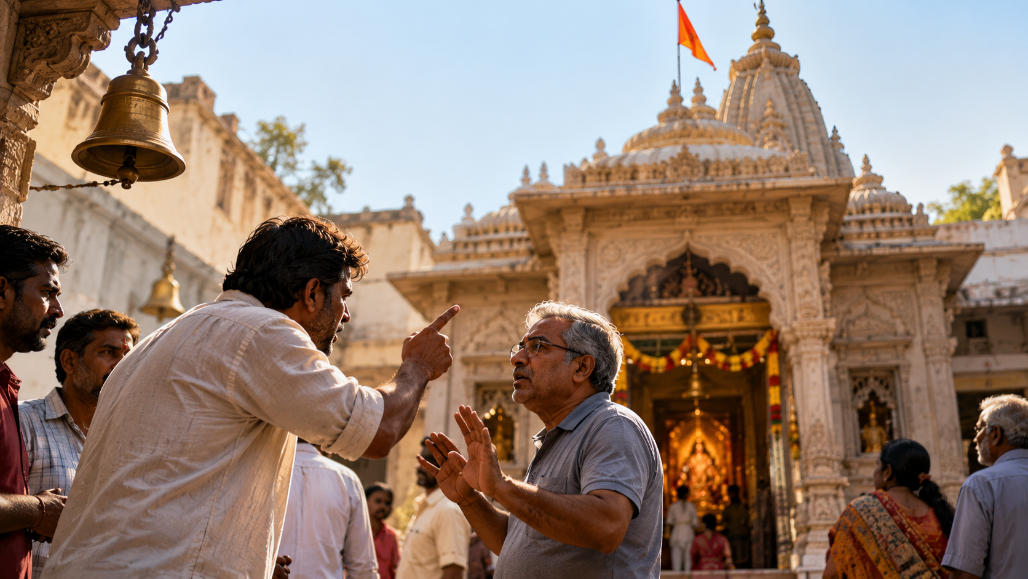 Puja Timing Argument Turns Ugly, Two Men Booked For Alleged Death Threats In Ahmedabad's Ramji Temple