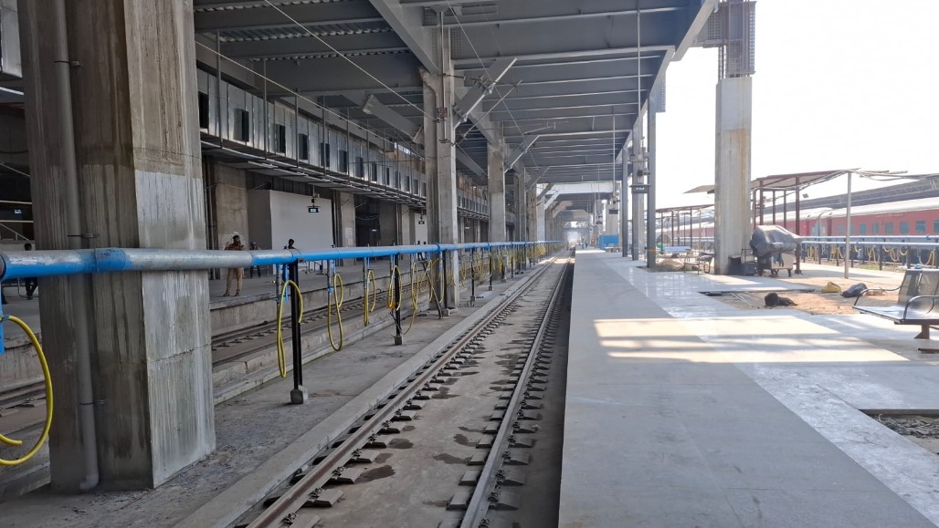 Passenger Trains to Run Beneath Bullet Train Station in Ahmedabad, Tracks May Open Before Diwali