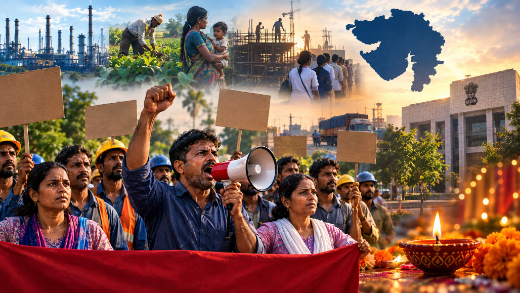 Before Diwali, Fix Our Wages And Jobs: Gujarat Workers Issue Ultimatum To Government, Warn Of Statewide Agitation