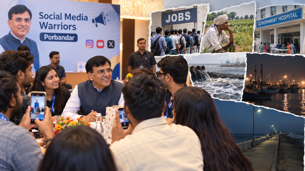 Mansukh Mandaviya Woos Gen Z With Influencers, But Porbandar’s Ground Reality Tells Another Story
