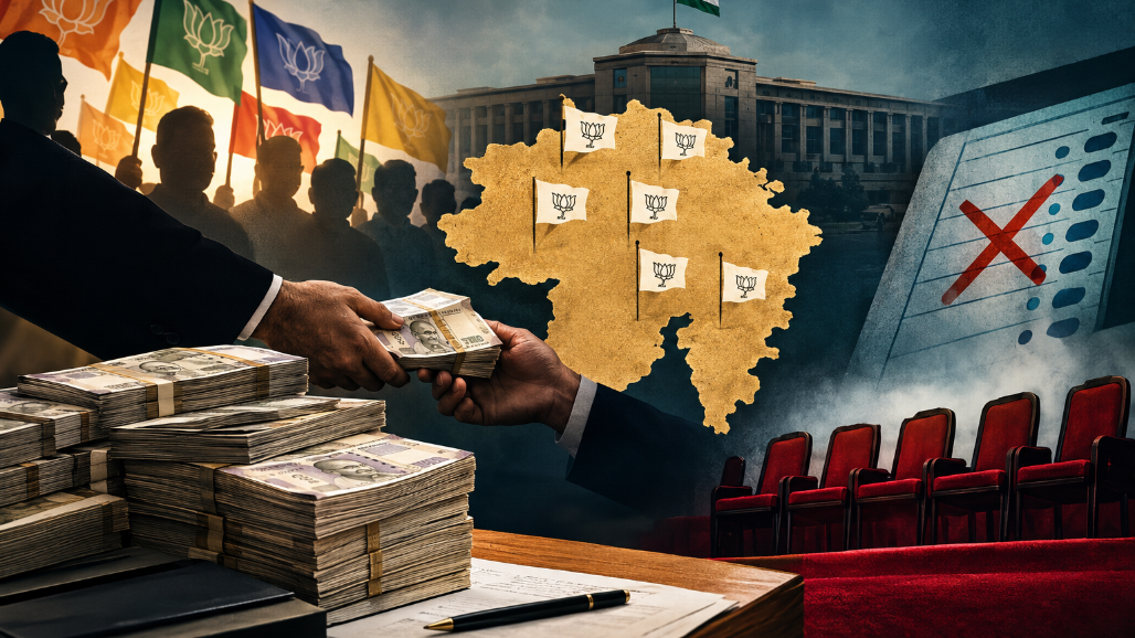 Money Laundering? 6 Gujarat Parties Corner 70% of India's Unrecognised Political Funds at ₹2,692 Crore Over 5 Years