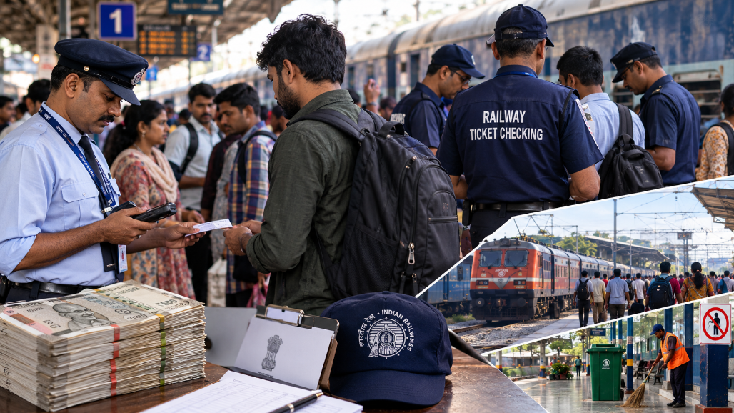 Ahmedabad Railways Catch 2,407 Ticketless Travellers, Collect ₹24.60 Lakh In Fines During Festive Rush