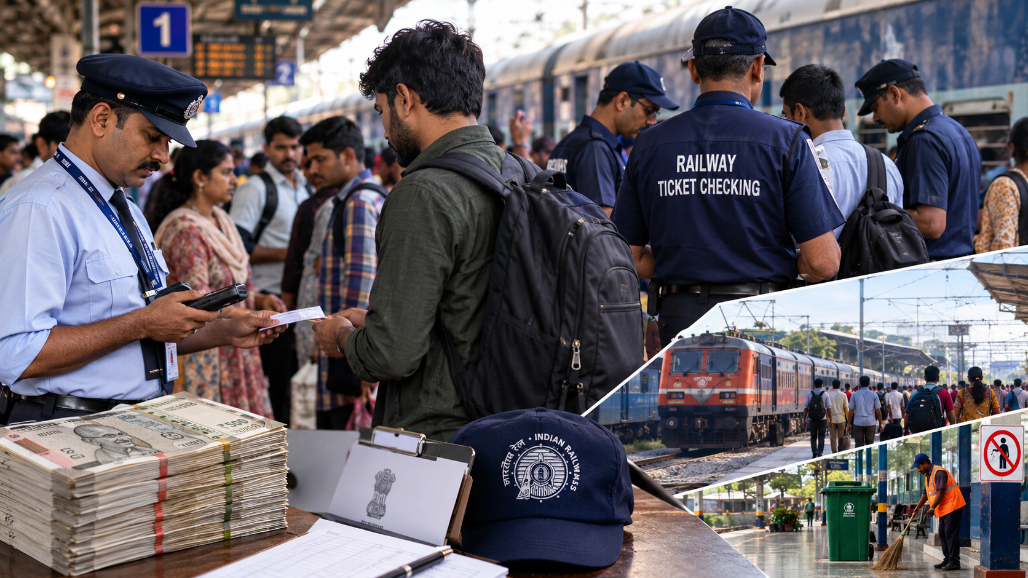 Ahmedabad Railways Catch 2,407 Ticketless Travellers, Collect ₹24.60 Lakh In Fines During Festive Rush