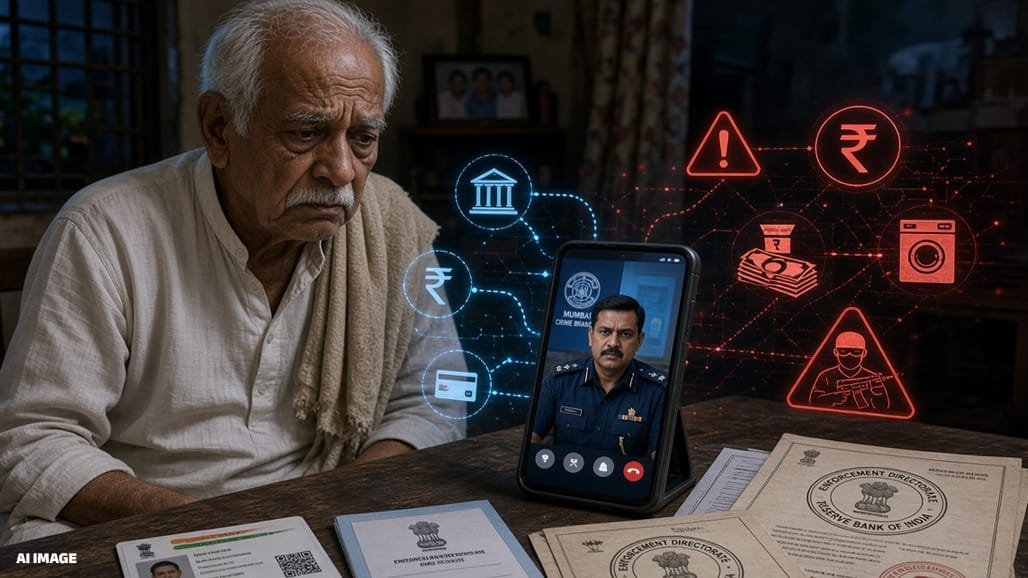 મુંબઈ ક્રાઇમ બ્રાંચના નામે ઠગાઈ