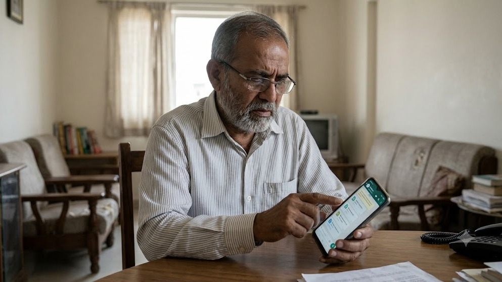 Retired Man Loses ₹3.38 Lakh to Fake Senior Citizen Credit Card Scam in Ahmedabad