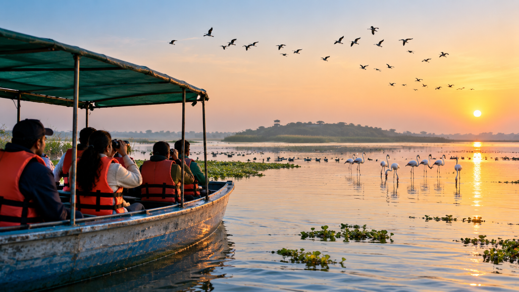 Nalsarovar Boating Set To Resume After Two-Year Halt, New Licensing System For Local Boatmen