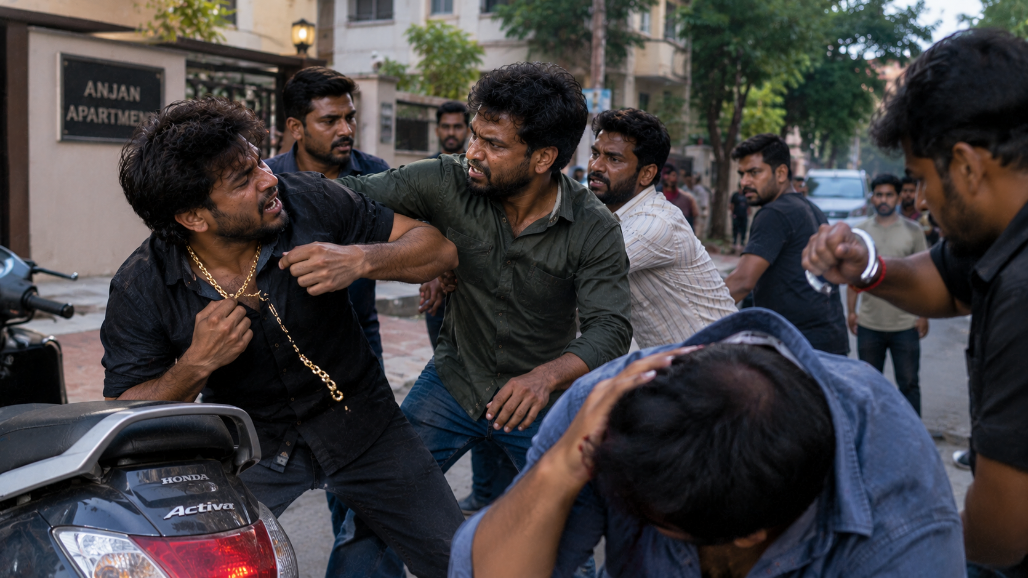 Ahmedabad Parking Row Turns Into Jewellery Brawl; ₹1 Lakh Gold Chain Snaps, Man Hit With Bracelet
