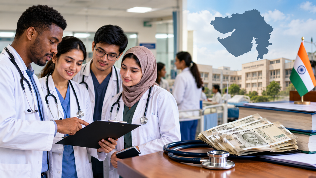 Gujarat Govt Announces ₹21,840 Monthly Stipend For Foreign Medical Graduates During Internship