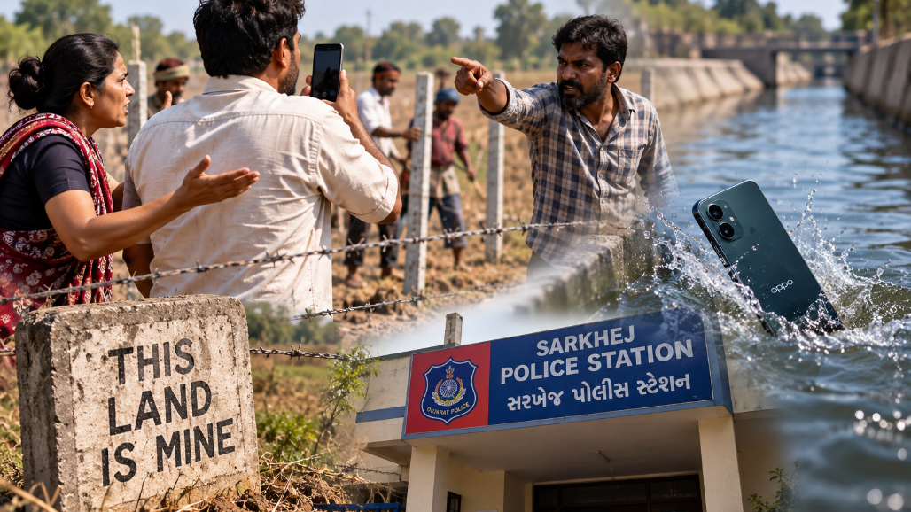 Ahmedabad Land Dispute: Neighbour Allegedly Throws Phone Into Fatewadi Canal