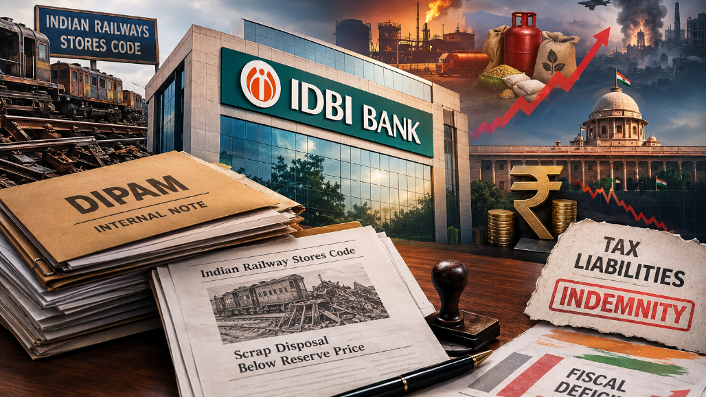 SCAM ALERT: DIPAM Digs Into Railway Scrap Rules to Justify Below-Reserve Price For IDBI Bank Sale Amid Fiscal Stress