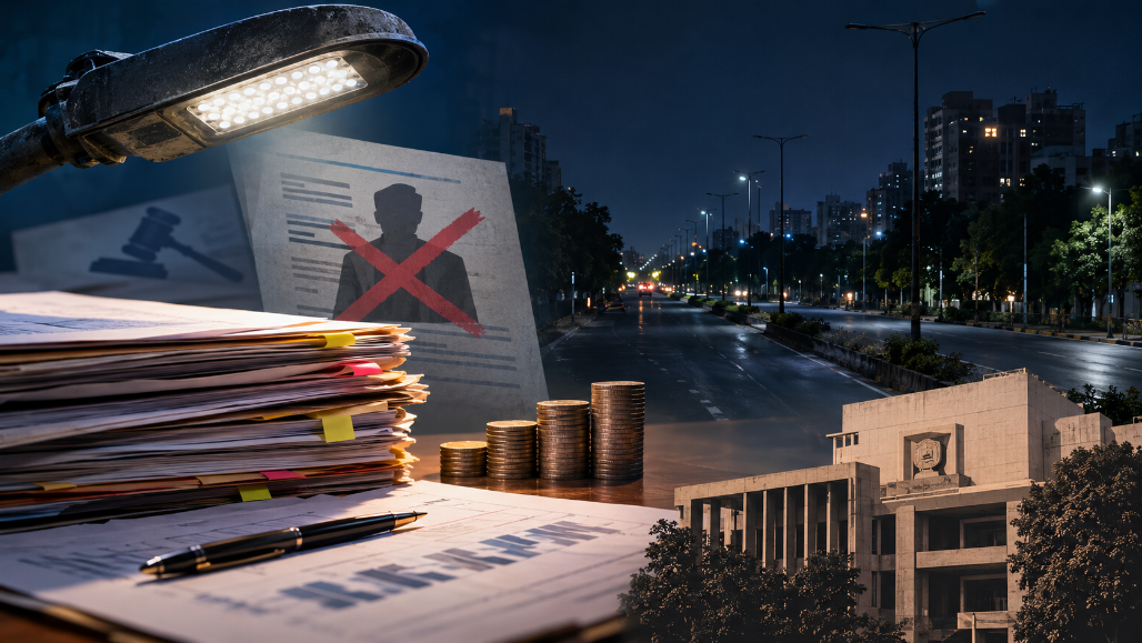 GS Scam Expose: Ahmedabad Streetlight Tender Cost Soars From ₹190.70 Crore to ₹398.41 Crore