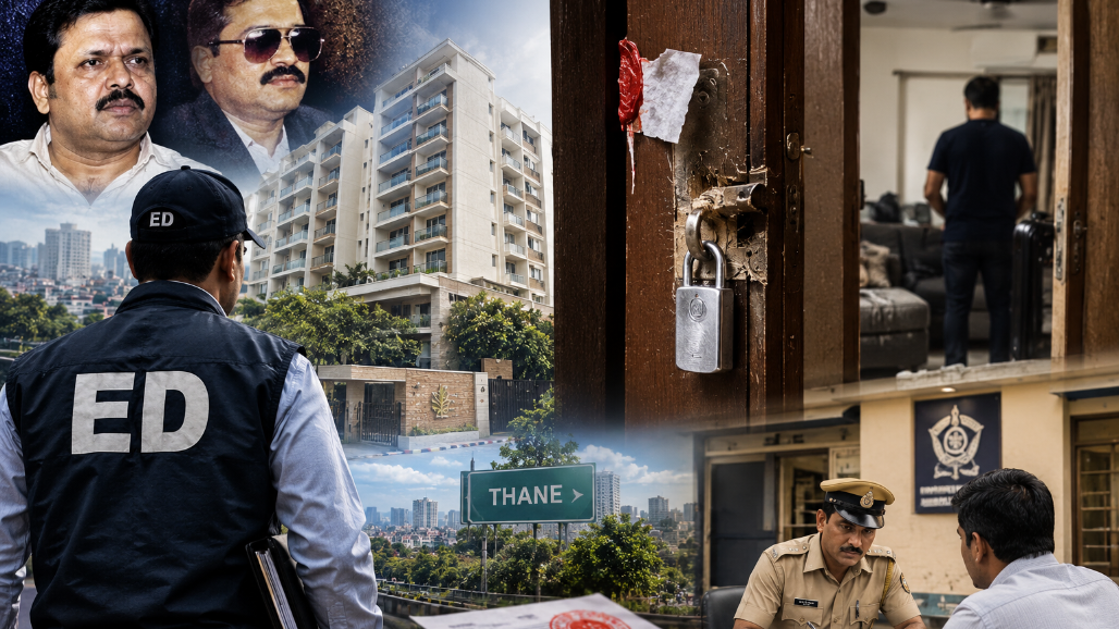 ED Meets Its Match in Thane: How a Trespasser Broke into Seized Flat Linked to Dawood Ibrahim's Brother