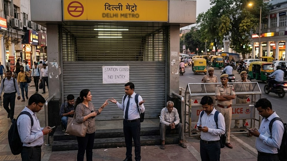CJP PROTESTS: Even After Explicit Order, Delhi Metro Orders Closure of 45 Metro Stations, A Contempt Petition Moved