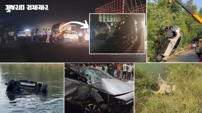 VIDEO| ગુજરાતમાં કાળમુખો શનિવાર: ડાંગ અને બનાસકાંઠા સહિત 5 જિલ્લામાં ગમખ્વાર અકસ્માતો, 7 લોકોના મોત, 5 ઈજાગ્રસ્ત!