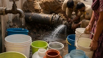 Massive Water Cut in Ahmedabad Tomorrow: Over 60 Lakh Residents Across Five Zones to Face Reduced Supply