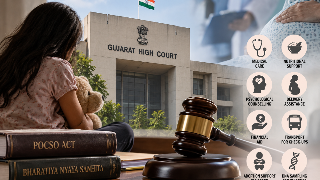 Gujarat High Court Directs Comprehensive Care for 15-Year-Old Sexual Assault Survivor