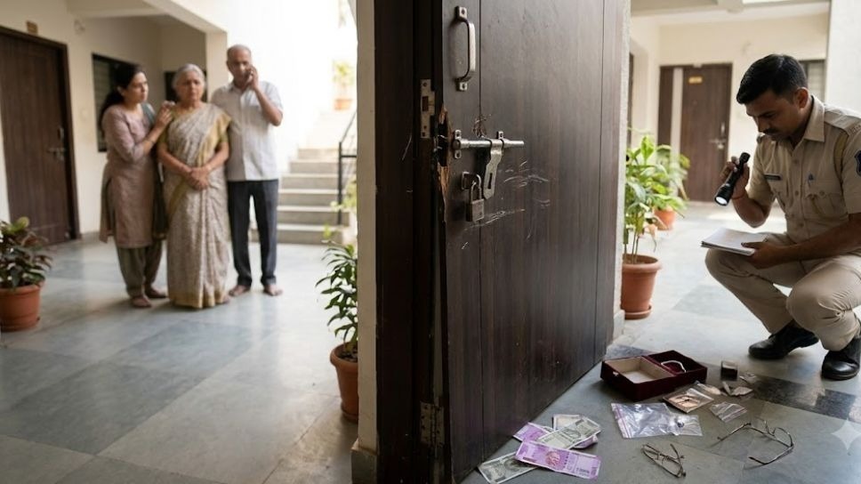 Burglars Break In, Steal Cash and Gold Jewellery Worth ₹11.20 Lakh from House in Ahmedabad