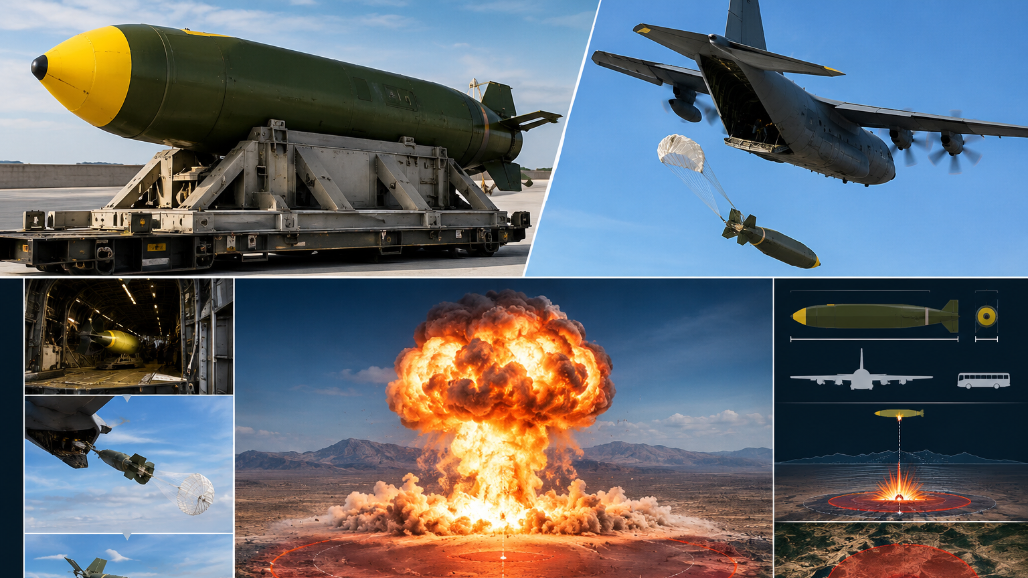 Explained: What is the GBU-43/B 'Mother of All Bombs' US is aiming to Use against Iran?