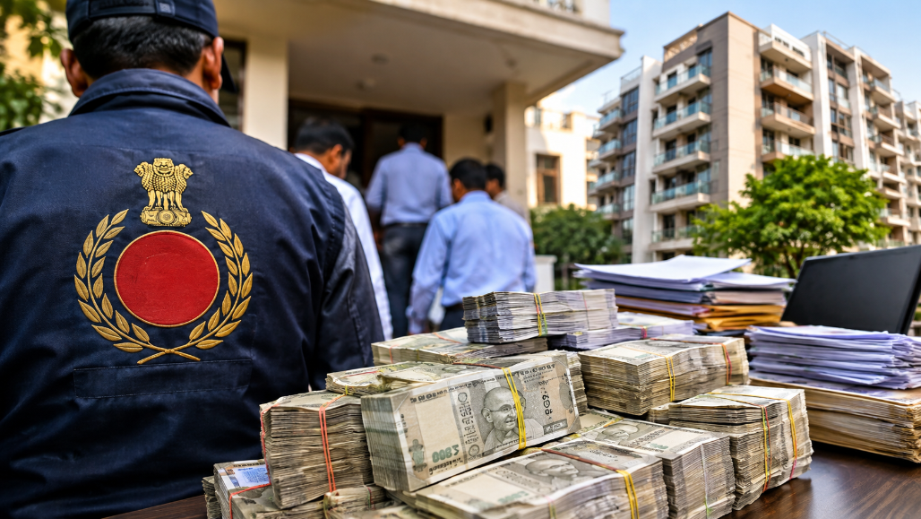 ED Seizes ₹1.95 Crore Cash in Nagpur Builder Property Fraud Probe, Freezes Bank Balances Worth ₹40 Lakh