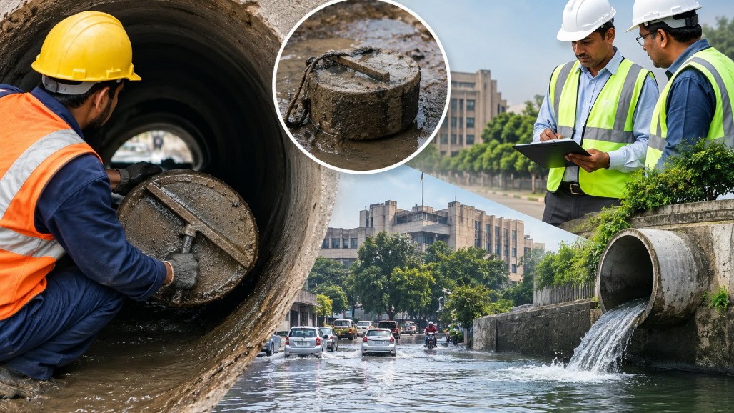 AMC Tightens Drainage Rules After Waterlogging; Contractors To Be Paid Only After Dummy Removal