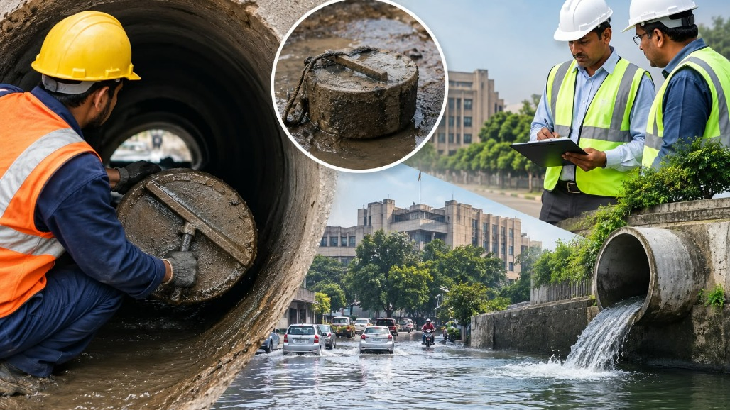 AMC Tightens Drainage Rules After Waterlogging; Contractors To Be Paid Only After Dummy Removal