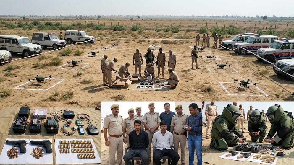 Rajasthan Police Recover RDX, Ready-To-Use Bombs From Pakistan Drone ...