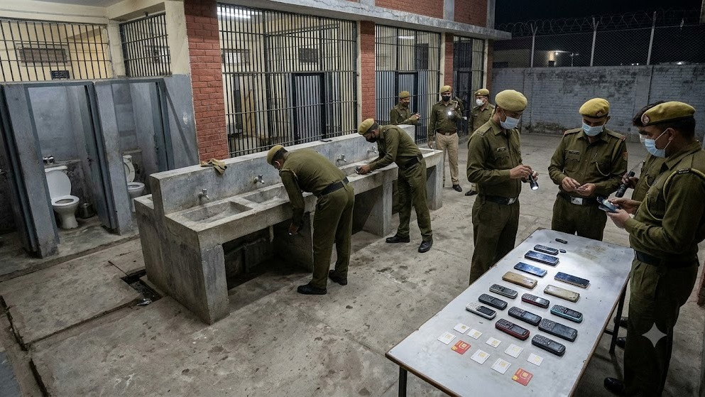 11 Mobile Phones, 9 SIM Cards Recovered From Surat’s Lajpore Jail In Surprise Raid