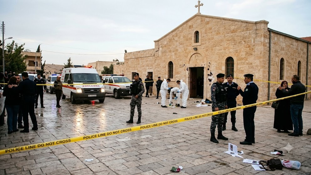 7 Dead, 40 Injured in Terror Attack at Church in Jordan; Hunt for Gunmen Underway