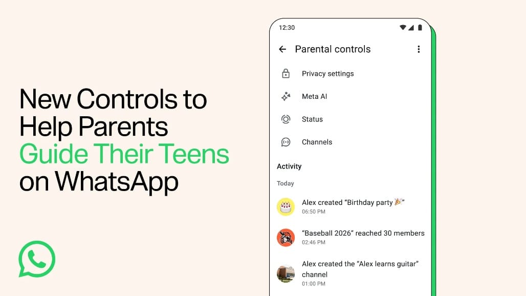 WhatsApp પર કિશોરો માટે નવા ‘Parental Controls’ લોન્ચ