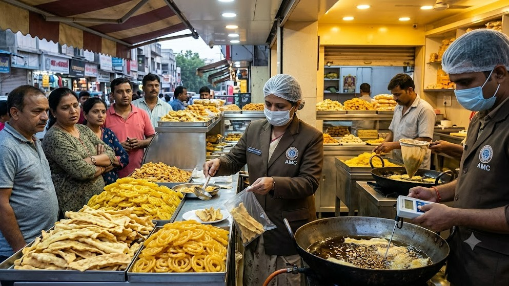 Ahmedabad’s Festive Food Safety Check: Test Results May Arrive After Dussehra Just for The Show?