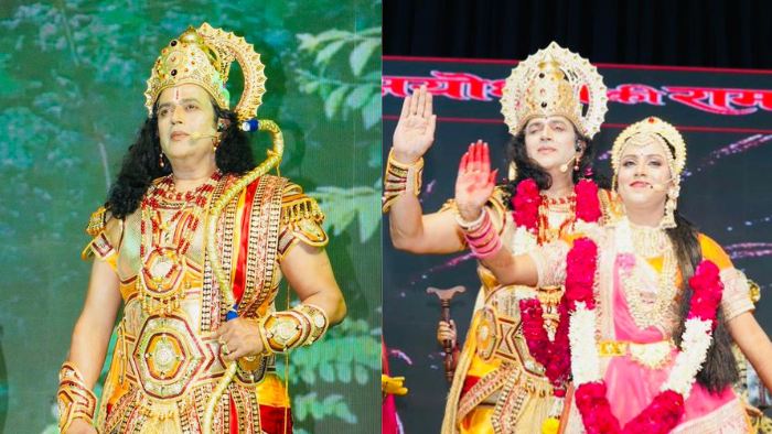 Ravi Kishan Makes Ramleela Debut as Lord Rama in Delhi, Urges Youth to Embrace Spirituality