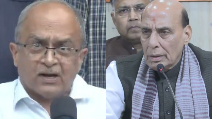 SIR Protests: Prashant Bhushan Says ‘We Want Regime Change’, BJP Hits Back With 'Bangladesh' Jibe