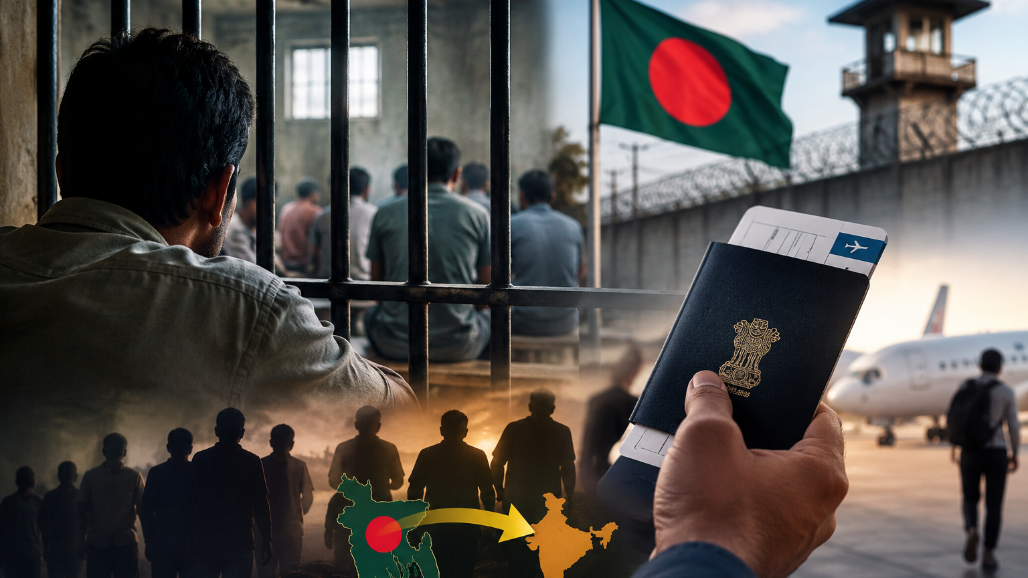 238 Indians in Bangladesh Jails, 168 Await Repatriation After Serving Sentences
