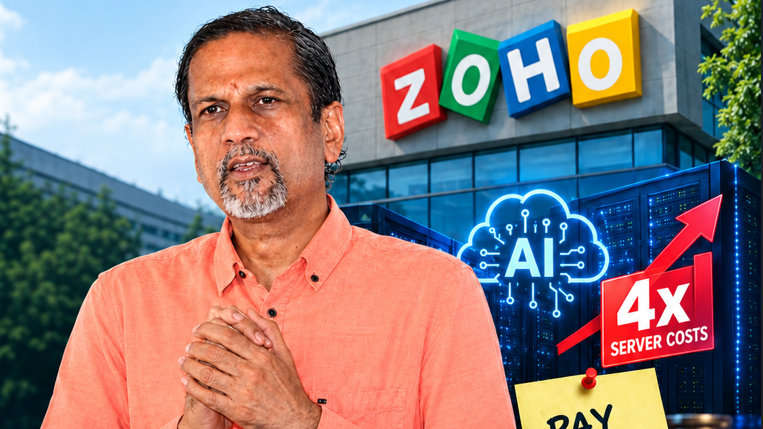 No Salary Hike At Zoho As AI Costs Quadruple: Vembu Asks Techies To 'Pray For Us'