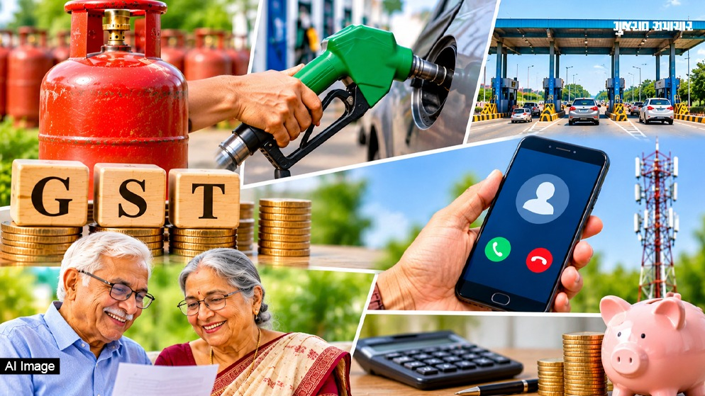 LPGથી લઈને ટોલ પાસ સુધી... આવતીકાલથી દેશમાં થશે 5 મોટા ફેરફાર, તમારા ખિસ્સાને થશે અસર