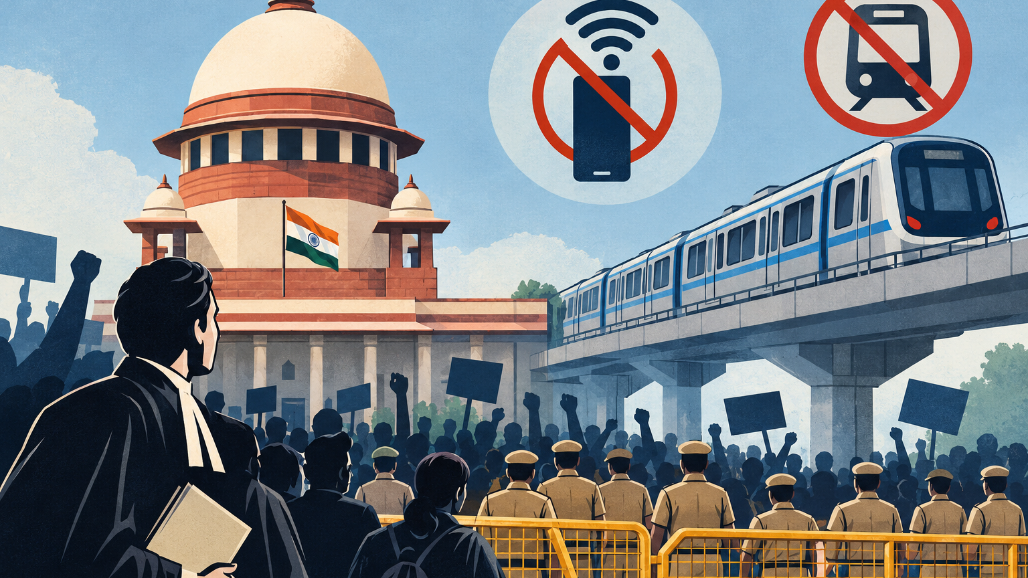 Free Movement of Metro, Public In Delhi: Supreme Court Directs