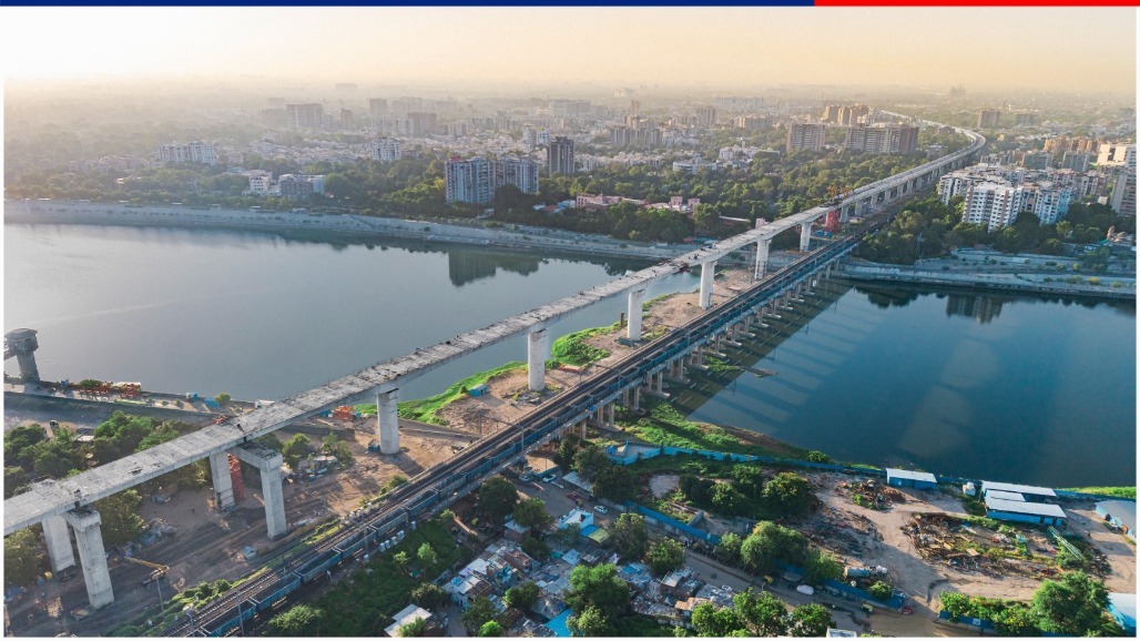 Ahmedabad-Mumbai Bullet Train Project: 480-Metre Sabarmati River Bridge Completed In Ahmedabad