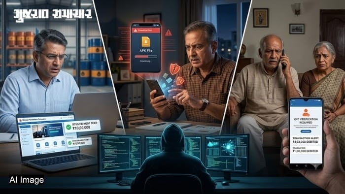 અમદાવાદીઓ ઓનલાઈન છેતરાયા: ₹31.77 લાખ ગુમાવ્યા