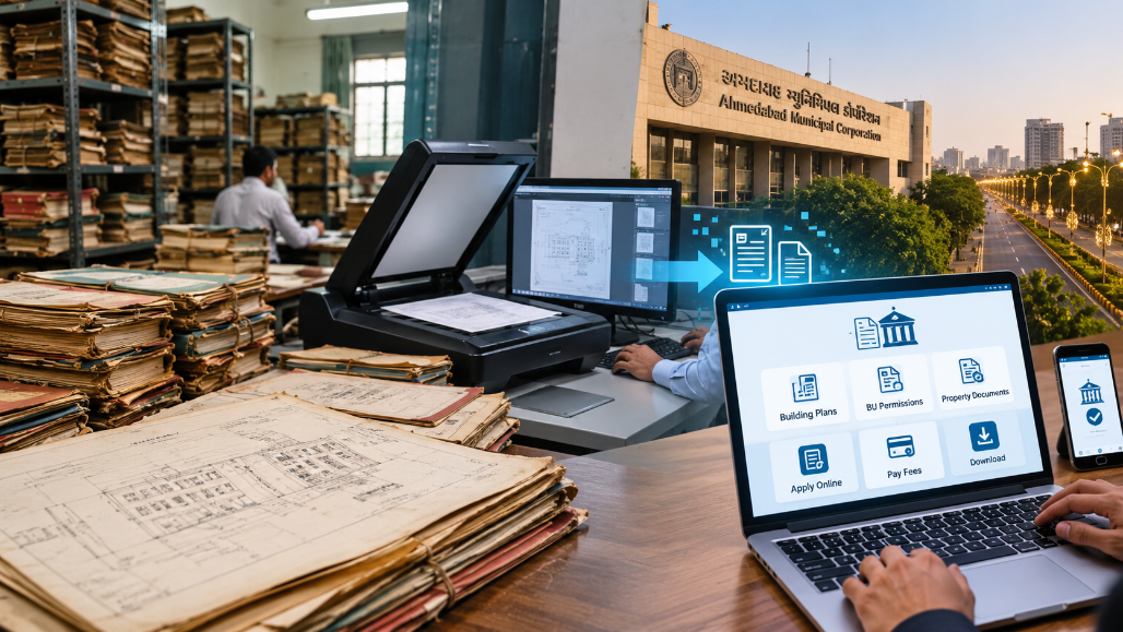 11 Years After Digital India Launch, Ahmedabad Municipal Corporation to Spend ₹1 Crore to Digitise 1 Lakh Legacy Files