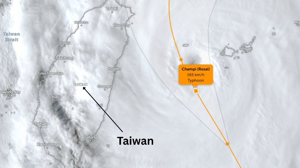 One Dead, 94 Injured: Typhoon Champi Batters Taiwan With 191 Kmph Winds, Over 100 Flights Cancelled
